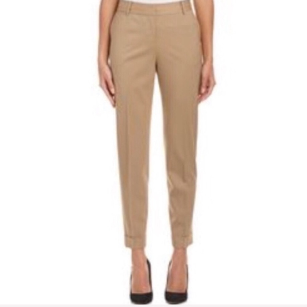 LAFAYETTE 148 NEW YORK Perry Wool Cuffed Pants